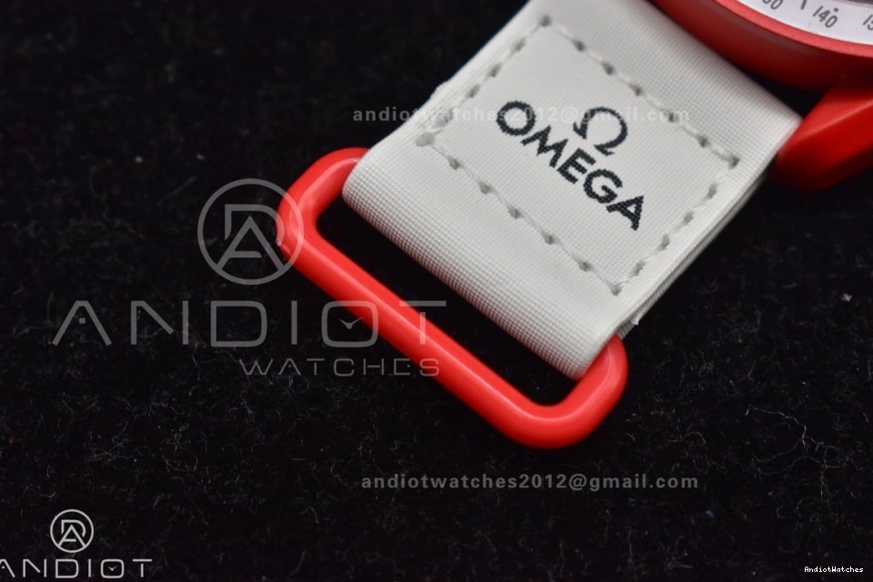 Moonwatch Strap x on UrbanChic Mission 1177 to Swatch Quartz Nylon Mars Bioceramic Omega 0212
